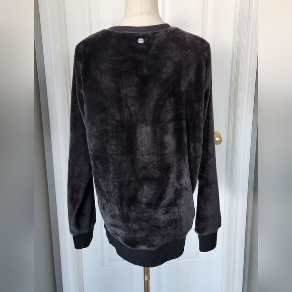 2/$15โ- NWOT Gaiam Black Velvet /Velour Sweater - Size Medium - Picture 5 of 6